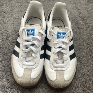 Adidas White and Black Sneakers